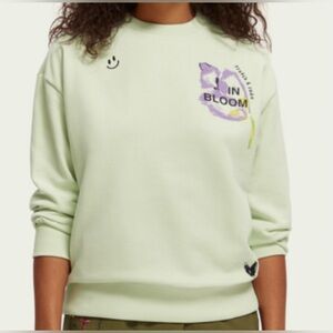 Mint Green Scotch & Soda Sweatshirt